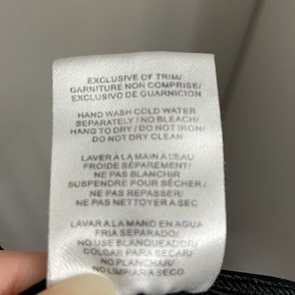 Body Glove Triangle Bikini Top Yellow Gray Cream Pink and Black Size Small - Picture 4 of 7